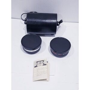 Yashica Lens Set Yashikor AUX Wide Angle 1:4 & Telephoto